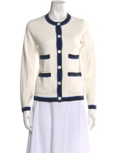 Pre-owned Alex Mill Colorblock Pattern Crew Neck Sweater In Neutral