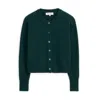 Alex Mill Eldridge Cardigan In Cypress Green