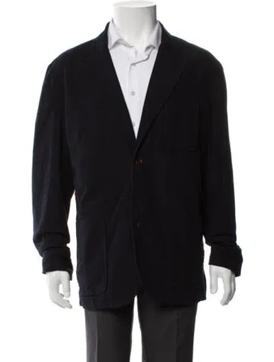 Pre-owned Alex Mill Cotton Blazer In Blue