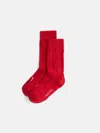 Alex Mill Cotton L+r Socks In Red
