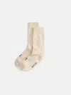 Alex Mill Cotton L+r Socks In Neutral