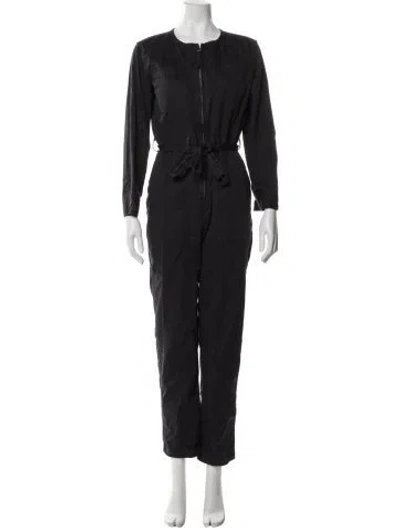 Pre-owned Alex Mill Crew Neck Jumpsuit In Black