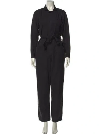 Pre-owned Alex Mill Crew Neck Jumpsuit In Black