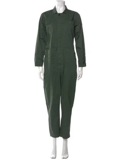 Pre-owned Alex Mill Crew Neck Jumpsuit In Green