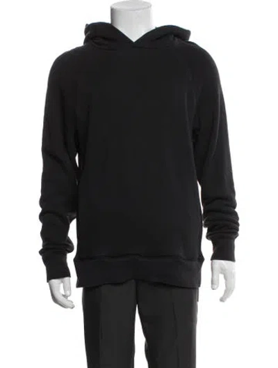 Pre-owned Alex Mill Crew Neck Long Sleeve Hoodie In Black