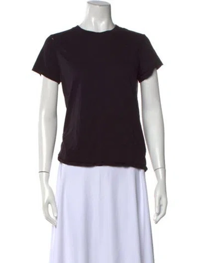 Pre-owned Alex Mill Crew Neck Short Sleeve T-shirt In Black