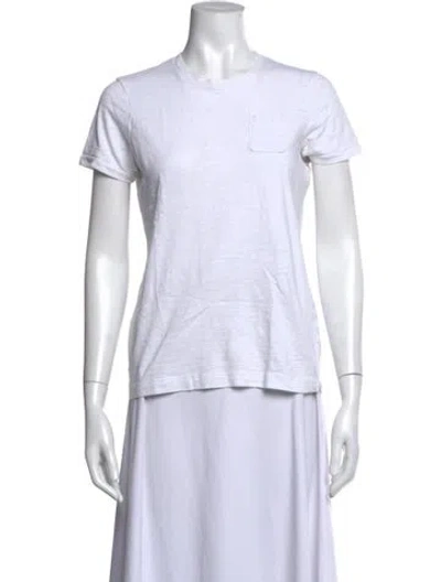 Pre-owned Alex Mill Crew Neck Short Sleeve T-shirt In Blue
