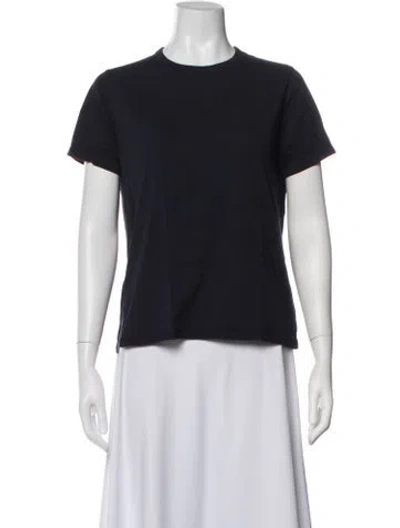 Pre-owned Alex Mill Crew Neck Short Sleeve T-shirt In Blue