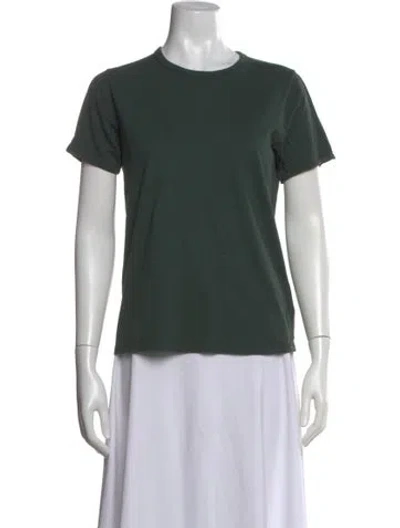 Pre-owned Alex Mill Crew Neck Short Sleeve T-shirt In Green
