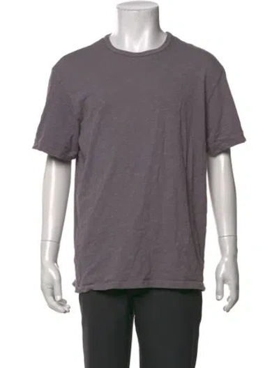 Pre-owned Alex Mill Crew Neck Short Sleeve T-shirt In Grey