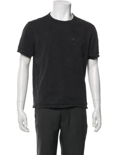 Pre-owned Alex Mill Crew Neck Short Sleeve T-shirt In Grey