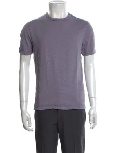 Pre-owned Alex Mill Crew Neck Short Sleeve T-shirt In Purple