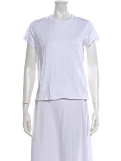 Pre-owned Alex Mill Crew Neck Short Sleeve T-shirt In White