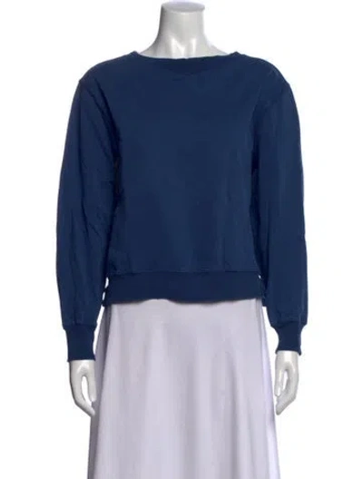 Pre-owned Alex Mill Crew Neck Sweater In Blue