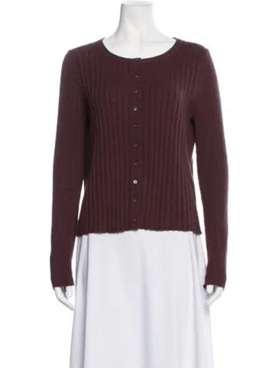 Pre-owned Alex Mill Crew Neck Sweater In Burgundy