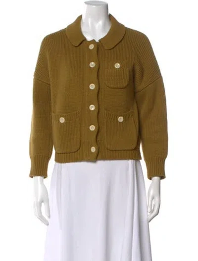 Pre-owned Alex Mill Crew Neck Sweater In Green