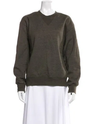 Pre-owned Alex Mill Crew Neck Sweater In Green