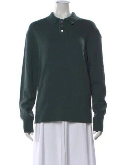 Pre-owned Alex Mill Crew Neck Sweater In Green