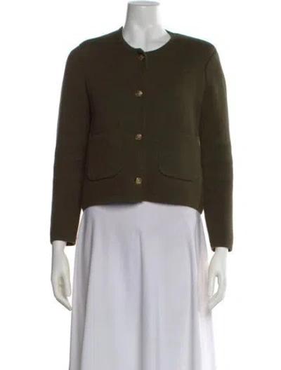 Pre-owned Alex Mill Crew Neck Sweater In Green