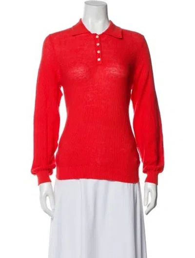 Pre-owned Alex Mill Crew Neck Sweater In Orange