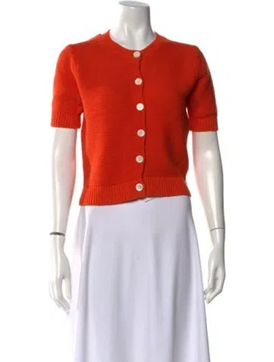 Pre-owned Alex Mill Crew Neck Sweater In Orange