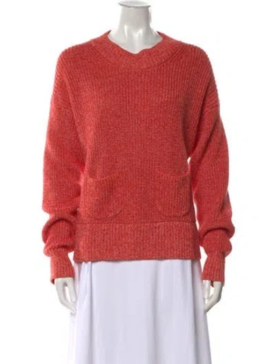 Pre-owned Alex Mill Crew Neck Sweater In Red