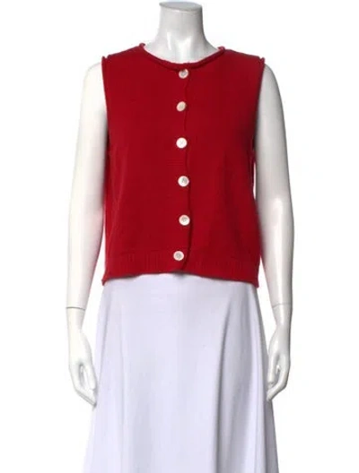 Pre-owned Alex Mill Crew Neck Sweater In Red