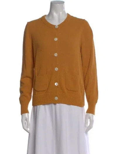 Pre-owned Alex Mill Crew Neck Sweater In Yellow