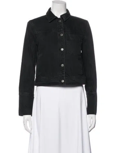 Pre-owned Alex Mill Denim Jacket In Black