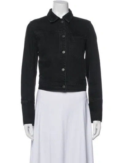 Pre-owned Alex Mill Denim Jacket In Black