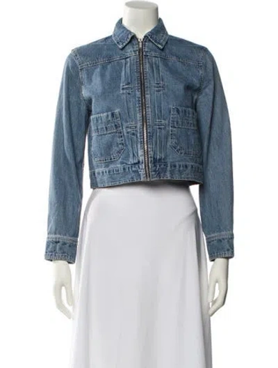 Pre-owned Alex Mill Denim Jacket In Blue