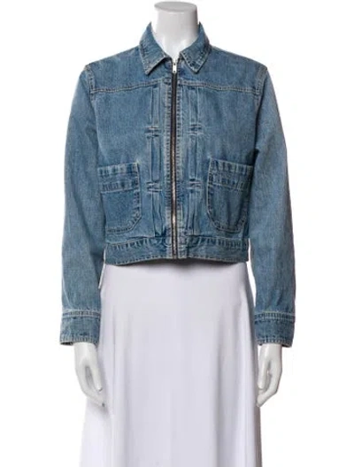 Pre-owned Alex Mill Denim Jacket In Blue