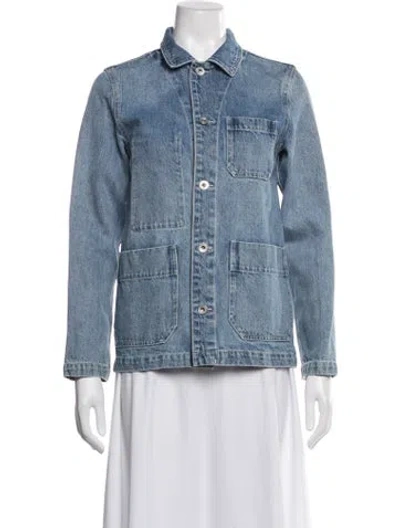 Pre-owned Alex Mill Denim Jacket In Blue