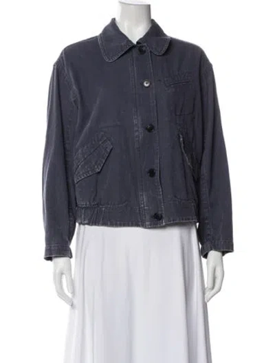 Pre-owned Alex Mill Denim Jacket W/ Tags In Blue