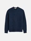 Alex Mill Donegal Merino Wool-blend Sweater In Navy