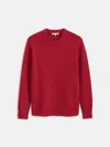 Alex Mill Donegal Crewneck Sweater In Red
