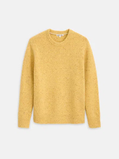 Alex Mill Donegal Crewneck Sweater In Yellow