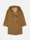Alex Mill Double Breasted Coat In Cashmere In Vicuna