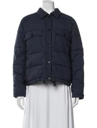 Pre-owned Alex Mill Down Jacket In Blue