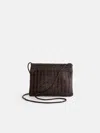 Alex Mill Dragon Diffusion Pouchette Bali Large Bag In Dark Brown