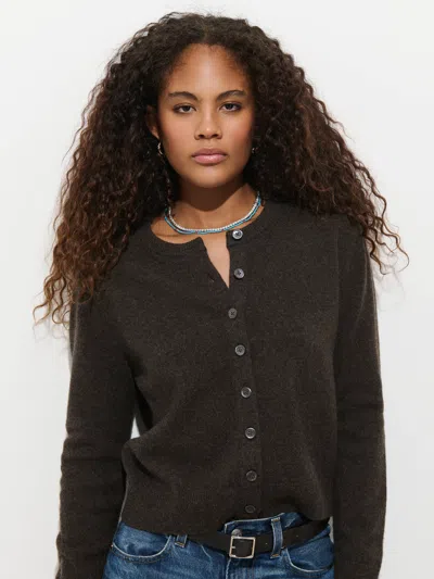 Alex Mill Elizabeth Street Cardigan In Merino Wool In Brown