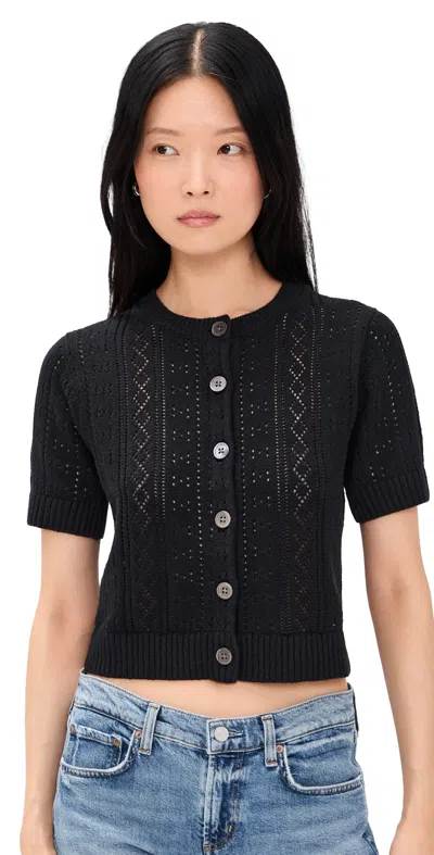 Alex Mill Elle Cardigan Black