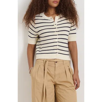 Alex Mill Elle Stripe Cotton & Linen Sweater