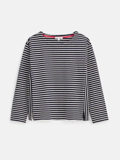 Alex Mill Emily Tee In Stripe In Natural/black