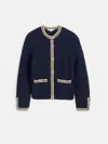 Alex Mill Emmy Sweater In Cotton In Dark Navy