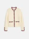 Alex Mill Emmy Sweater In Cotton In Ivory Combo