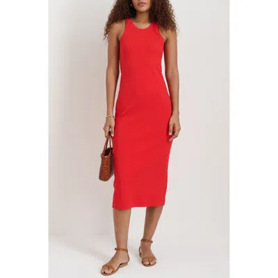Alex Mill Everyday Rib Stretch Cotton Midi Tank Dress