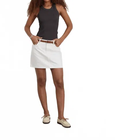 Alex Mill Everyday Ribbed Tank In Pebble In Gray