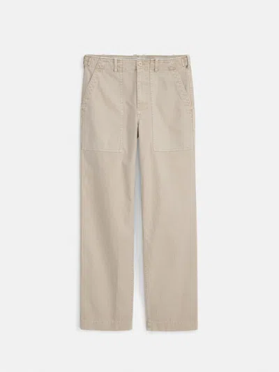 Alex Mill Field Pant In Herringbone In Stoneware