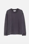 Alex Mill Frankie Sweatshirt In Vintage Wash In Black
